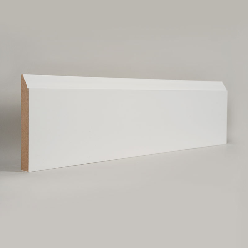Bord Sciorta MDF (Filler-Primed & Pearl White)3/5' x 4 1/4'