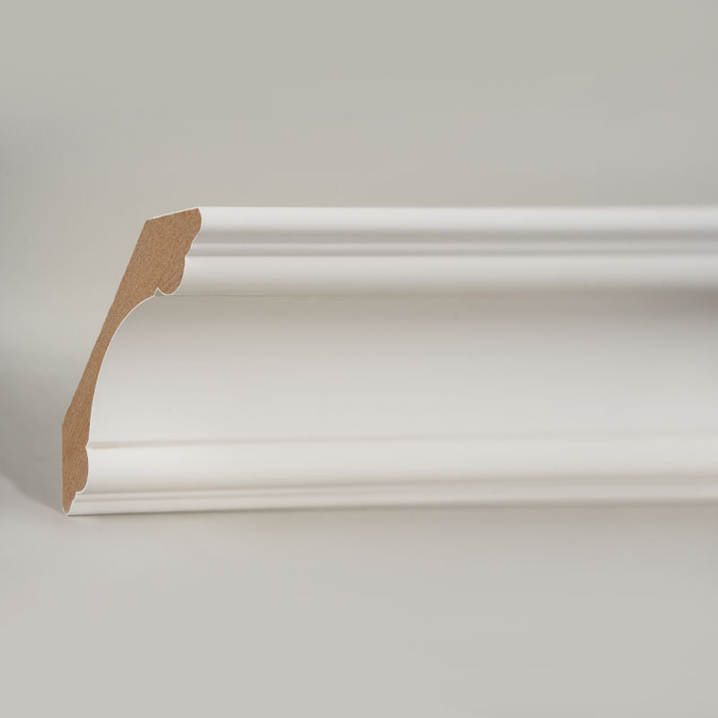 Múnlú Corónach MDF (Filler-Primed & Pearl White) 3/4' x 3 3/8'