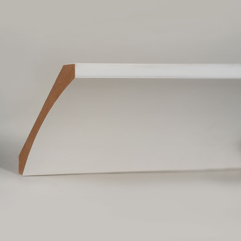 Múnlú Corónach MDF (Filler-Primed & Pearl White) 3/5' x 4 1/4'