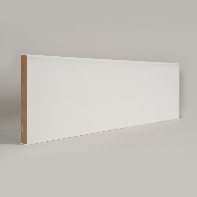 Bord Sciorta MDF (Filler-Primed & Pearl White) 1/2' x 4 1/2'