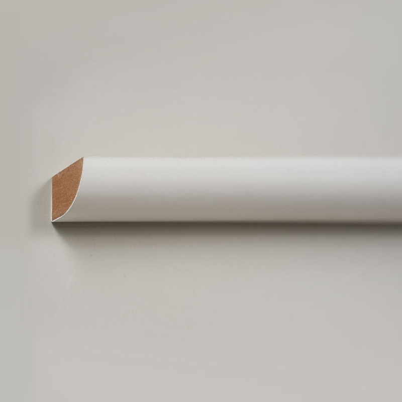 Múnlú Babhta Ceathrú MDF (Filler-Primed & Pearl White) 1/2' x 3/4'