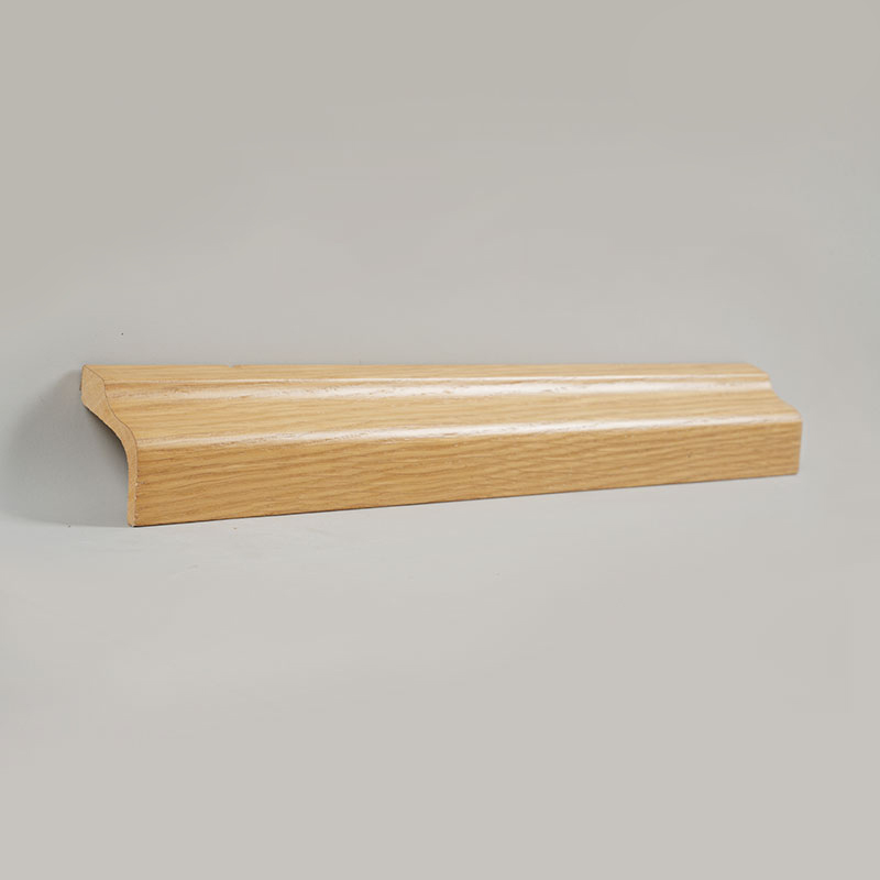 Bord Sciorta Adhmaid Péine (Fillte le Veinír Darach Bán + Péint) - Dath Darach 1 1/2'x2 1/6'