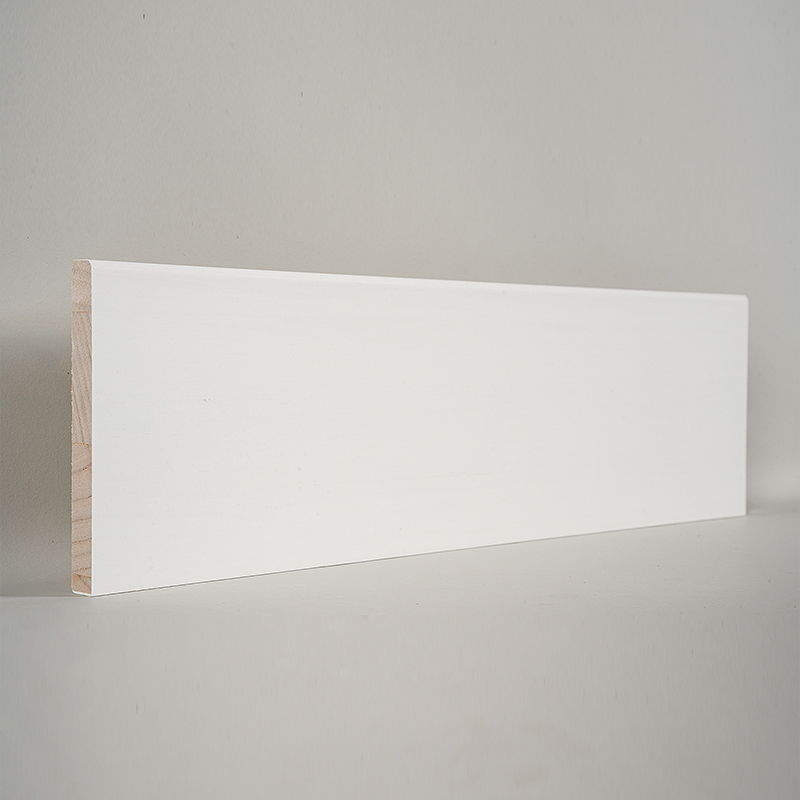 Bord Sciorta Péine (Filler-Primed & Pearl White) 1/2' x 4 1/2'